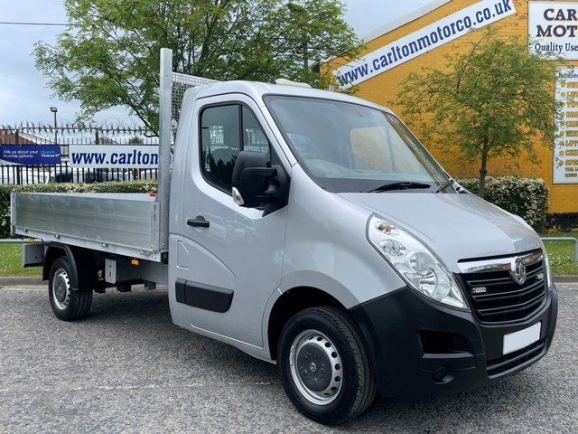2016 16 Vauxhall Movano F3500 CDTI 125 L2 DROPSIDE ALLOY BODY 