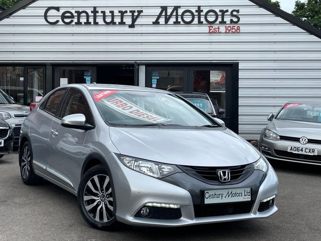 2013 63 Honda Civic 1.6 i-DTEC Exec 5dr - HEATED LEATHER