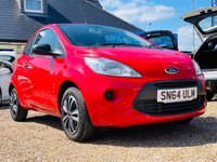 USED 2014 64 FORD KA 1.2 STUDIO 3d 69 BHP Low mileage, Low Tax and Low Insurance