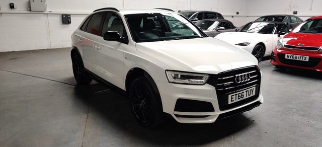 2017 66 Audi Q3 2.0 TDI QUATTRO BLACK EDITION 5d 148 BHP