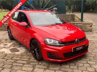 USED 2014 64 VOLKSWAGEN GOLF 2.0 GTD 3d 182 BHP STUNNING TORNADO RED VW GOLF GTD 3DR - 1 FORMER KEEPER HAVING COVERED ONLY 76,000 MILES WITH SERVICE HISTORY - RECENT REPLACEMENT TIMING BELT - GREAT SPEC- HUGELY SOUGHT AFTER  - 60+ MPG AND ONLY &pound;30.00 PER YEAR ROAD TAX !!!!