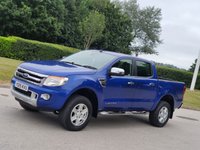 USED 2015 15 FORD RANGER 2.2 LIMITED 4X4 DCB TDCI 4d 148 BHP ** NO VAT ** NO VAT +   LOW MILES