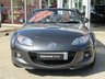 USED 2013 13 MAZDA MX-5 2.0 I ROADSTER VENTURE EDITION 2d 158 BHP Finished in METEOR GREY MET with sport HEATED LEATHER TRIM. This MX-5 is much more practical than you would expect of a sports car, with a reasonable boot and space for two adults. It is a great little sports car for the money with features that include, Sat Nav, Heated Leather, Cruise control, B/Tooth, Remote Locking, 17" Alloys and much more. Dealer Serviced at 6945 miles, 16094 miles, 21228 miles, 27673 miles, 34496 miles. MOT due 27/6/2022.