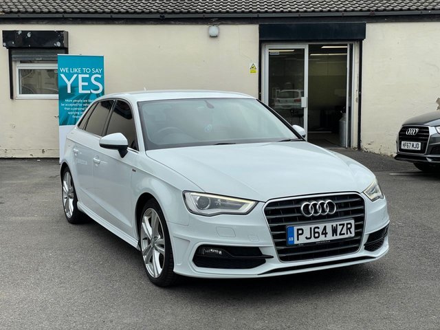2014 64 Audi A3 1.6 TDI S LINE 5d AUTO 109 BHP