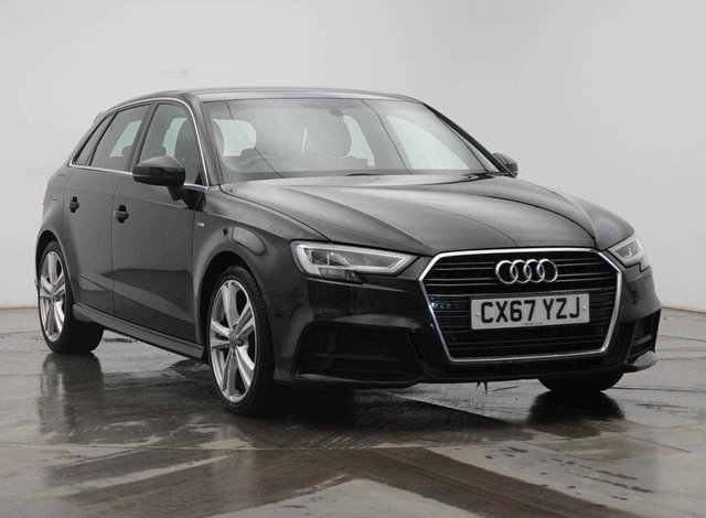 2017 67 Audi A3 2.0 TDI S LINE 5d 148 BHP