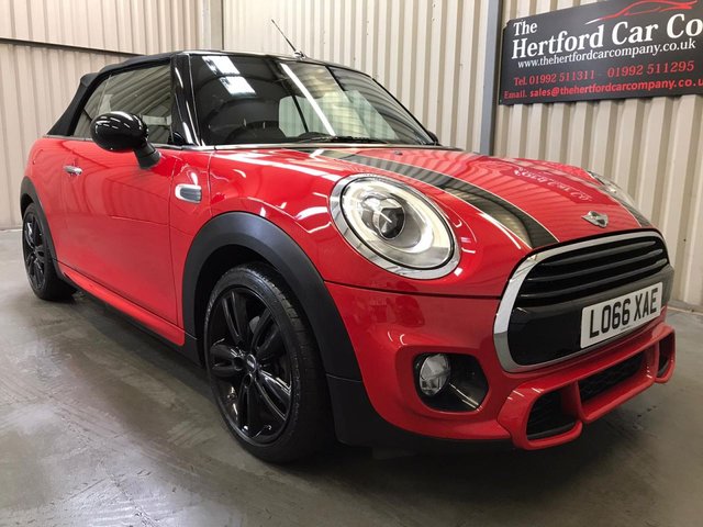 2017 66 MINI Convertible 1.5 COOPER 2d 134 BHP