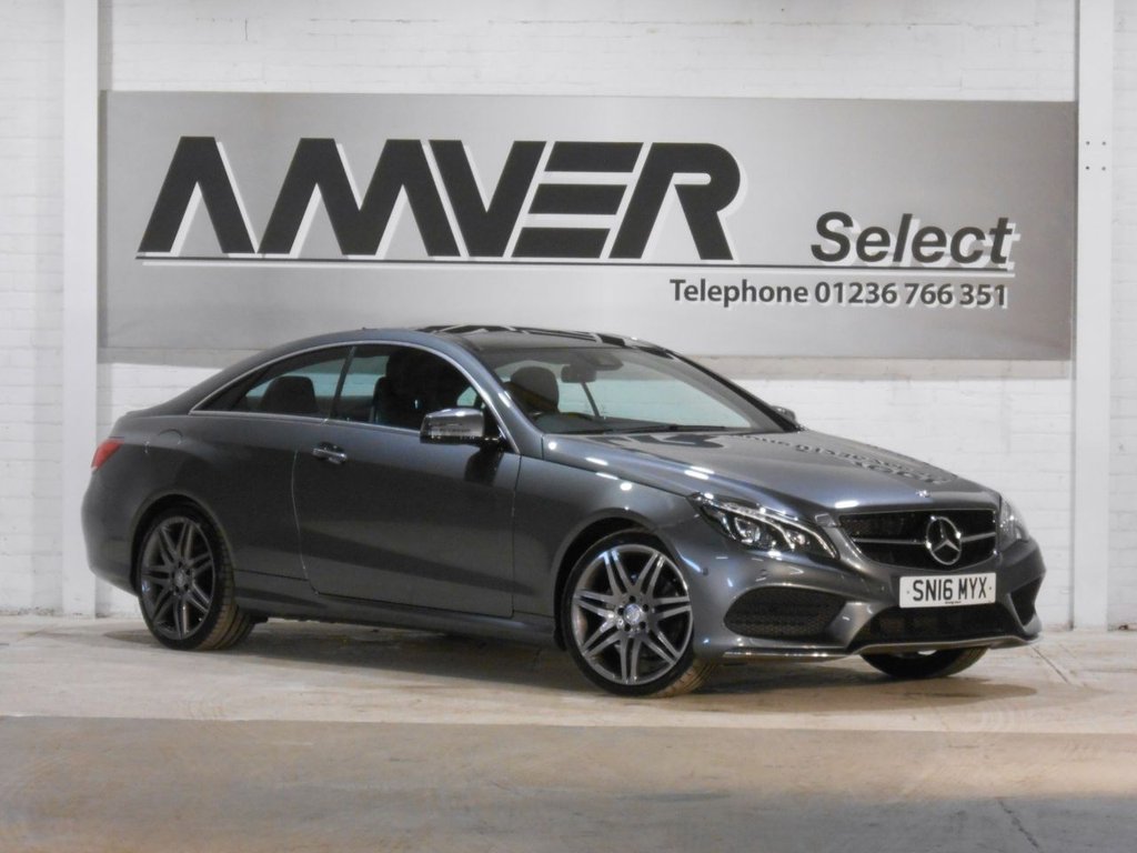 USED 2016 16 MERCEDES-BENZ E-CLASS 2.1 E 220 D AMG LINE EDITION PREMIUM 2d 174 BHP 