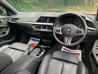 USED 2020 20 BMW 1 SERIES 1.5 118I M SPORT 5d 139 BHP NEW SHAPE - BMW 118i M-SPORT 5DR AUTOMATIC - 1 OWNER VEHICLE HAVING COVERED ONLY 8,998 MILES FROM BRAND NEW - STORM BAY GREY WITH FULL BLACK LEATHER