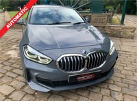 USED 2020 20 BMW 1 SERIES 1.5 118I M SPORT 5d 139 BHP NEW SHAPE - BMW 118i M-SPORT 5DR AUTOMATIC - 1 OWNER VEHICLE HAVING COVERED ONLY 8,998 MILES FROM BRAND NEW - STORM BAY GREY WITH FULL BLACK LEATHER