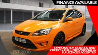 USED 2009 59 FORD FOCUS 2.5 ST-3 3d 223 BHP * PRIVACY GLASS * REVERSING CAMERA * BLUETOOTH * HEATED LEATHER FRONT SEATS * 18 INCH ALLOY WHEELS *