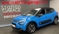 USED 2017 17 CITROEN C3 1.2 PURETECH FLAIR 5d 81 BHP METALLIC BLUE PAINT+APPLE PLAY + REVERSE CAMERA
