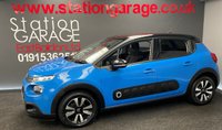 USED 2017 17 CITROEN C3 1.2 PURETECH FLAIR 5d 81 BHP METALLIC BLUE PAINT+APPLE PLAY + REVERSE CAMERA