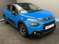 USED 2017 17 CITROEN C3 1.2 PURETECH FLAIR 5d 81 BHP METALLIC BLUE PAINT+APPLE PLAY + REVERSE CAMERA