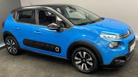 USED 2017 17 CITROEN C3 1.2 PURETECH FLAIR 5d 81 BHP METALLIC BLUE PAINT+APPLE PLAY + REVERSE CAMERA
