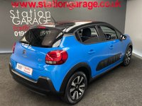 USED 2017 17 CITROEN C3 1.2 PURETECH FLAIR 5d 81 BHP METALLIC BLUE PAINT+APPLE PLAY + REVERSE CAMERA