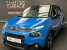 USED 2017 17 CITROEN C3 1.2 PURETECH FLAIR 5d 81 BHP METALLIC BLUE PAINT+APPLE PLAY + REVERSE CAMERA