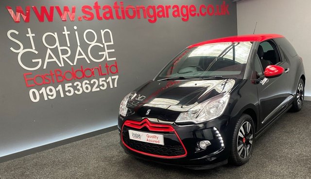 2014 14 Citroen DS3 1.6 E-HDI DSTYLE RED 3d 90 BHP