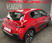USED 2017 17 CITROEN C3 1.2 PURETECH FEEL 5d 81 BHP STYLE PACK RARE &pound;20TAX IN RED
