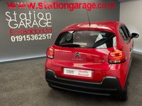 USED 2017 17 CITROEN C3 1.2 PURETECH FEEL 5d 81 BHP STYLE PACK RARE &pound;20TAX IN RED