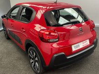 USED 2017 17 CITROEN C3 1.2 PURETECH FEEL 5d 81 BHP STYLE PACK RARE &pound;20TAX IN RED