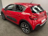 USED 2017 17 CITROEN C3 1.2 PURETECH FEEL 5d 81 BHP STYLE PACK RARE &pound;20TAX IN RED