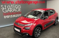 USED 2017 17 CITROEN C3 1.2 PURETECH FEEL 5d 81 BHP STYLE PACK RARE &pound;20TAX IN RED