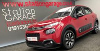 USED 2017 17 CITROEN C3 1.2 PURETECH FEEL 5d 81 BHP STYLE PACK RARE &pound;20TAX IN RED