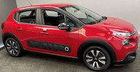 USED 2017 17 CITROEN C3 1.2 PURETECH FEEL 5d 81 BHP STYLE PACK RARE &pound;20TAX IN RED