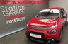 USED 2017 17 CITROEN C3 1.2 PURETECH FEEL 5d 81 BHP STYLE PACK RARE &pound;20TAX IN RED