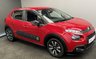 USED 2017 17 CITROEN C3 1.2 PURETECH FEEL 5d 81 BHP STYLE PACK RARE &pound;20TAX IN RED