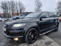 USED 2013 63 AUDI Q7 3.0 TDI QUATTRO S LINE PLUS 5d 245 BHP LONG MOT READY TO GO+LEATHER-7 SEATS-4X4 QUATRO !!!+FINANCE AND EXTENDED WARRANTY OPTIONS AVAILABLE!!!!