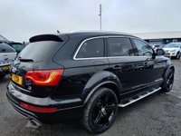 USED 2013 63 AUDI Q7 3.0 TDI QUATTRO S LINE PLUS 5d 245 BHP LONG MOT READY TO GO+LEATHER-7 SEATS-4X4 QUATRO !!!+FINANCE AND EXTENDED WARRANTY OPTIONS AVAILABLE!!!!