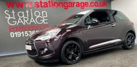 USED 2014 64 CITROEN DS3 1.6 E-HDI DSTYLE PLUS 3d 90 BHP WHISTER PURPLE BLACK ALLOYS