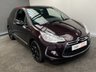 USED 2014 64 CITROEN DS3 1.6 E-HDI DSTYLE PLUS 3d 90 BHP WHISTER PURPLE BLACK ALLOYS