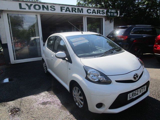 2012 62 Toyota Aygo 1.0 VVT-I ICE MM 5d 68 BHP AUTOMATIC