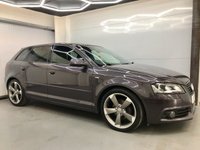 USED 2011 11 AUDI A3 1.8 SPORTBACK TFSI S LINE BLACK EDITION 5d 160 BHP Very Low Mileage, Rare Car