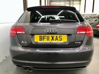 USED 2011 11 AUDI A3 1.8 SPORTBACK TFSI S LINE BLACK EDITION 5d 160 BHP Very Low Mileage, Rare Car