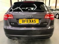 USED 2011 11 AUDI A3 1.8 SPORTBACK TFSI S LINE BLACK EDITION 5d 160 BHP Very Low Mileage, Rare Car
