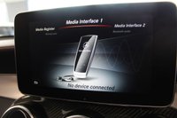 USED 2016 66 MERCEDES-BENZ GLC-CLASS 3.0 AMG GLC 43 4MATIC PREMIUM PLUS 5d AUTO 362 BHP FINISHED IN STUNNING METALLIC DIAMOND SILVER, COMPLIMENTED WITH BLACK PART LEATHER AND SUEDE HEATED SEATS WITH ELECTRIC ADJUSTMENT AND MEMORY PROGRAMME + CARBON FIBRE INTERIOR TRIM PACKAGE + 1 FORMER KEEPER, HUGE SPECIFICATION AND WONDERFULLY WELL CARED FOR INCLUDING A FULLY DOCUMENTED SERVICE HISTORY + PREMIUM PLUS PACKAGE + ELECTRIC PANORAMIC GLASS SUNROOF + COMMAND SATELLITE NAVIGATION + REVERSING CAMERA + ACTIVE PARKING ASSISTANCE + UPGRADED BERMESTER SOUND SYSTEM + FRONT AND REAR PARKING