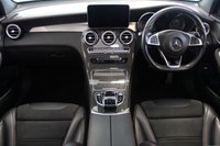 USED 2016 66 MERCEDES-BENZ GLC-CLASS 3.0 AMG GLC 43 4MATIC PREMIUM PLUS 5d AUTO 362 BHP FINISHED IN STUNNING METALLIC DIAMOND SILVER, COMPLIMENTED WITH BLACK PART LEATHER AND SUEDE HEATED SEATS WITH ELECTRIC ADJUSTMENT AND MEMORY PROGRAMME + CARBON FIBRE INTERIOR TRIM PACKAGE + 1 FORMER KEEPER, HUGE SPECIFICATION AND WONDERFULLY WELL CARED FOR INCLUDING A FULLY DOCUMENTED SERVICE HISTORY + PREMIUM PLUS PACKAGE + ELECTRIC PANORAMIC GLASS SUNROOF + COMMAND SATELLITE NAVIGATION + REVERSING CAMERA + ACTIVE PARKING ASSISTANCE + UPGRADED BERMESTER SOUND SYSTEM + FRONT AND REAR PARKING