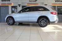 USED 2016 66 MERCEDES-BENZ GLC-CLASS 3.0 AMG GLC 43 4MATIC PREMIUM PLUS 5d AUTO 362 BHP FINISHED IN STUNNING METALLIC DIAMOND SILVER, COMPLIMENTED WITH BLACK PART LEATHER AND SUEDE HEATED SEATS WITH ELECTRIC ADJUSTMENT AND MEMORY PROGRAMME + CARBON FIBRE INTERIOR TRIM PACKAGE + 1 FORMER KEEPER, HUGE SPECIFICATION AND WONDERFULLY WELL CARED FOR INCLUDING A FULLY DOCUMENTED SERVICE HISTORY + PREMIUM PLUS PACKAGE + ELECTRIC PANORAMIC GLASS SUNROOF + COMMAND SATELLITE NAVIGATION + REVERSING CAMERA + ACTIVE PARKING ASSISTANCE + UPGRADED BERMESTER SOUND SYSTEM + FRONT AND REAR PARKING