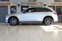 USED 2016 66 MERCEDES-BENZ GLC-CLASS 3.0 AMG GLC 43 4MATIC PREMIUM PLUS 5d AUTO 362 BHP FINISHED IN STUNNING METALLIC DIAMOND SILVER, COMPLIMENTED WITH BLACK PART LEATHER AND SUEDE HEATED SEATS WITH ELECTRIC ADJUSTMENT AND MEMORY PROGRAMME + CARBON FIBRE INTERIOR TRIM PACKAGE + 1 FORMER KEEPER, HUGE SPECIFICATION AND WONDERFULLY WELL CARED FOR INCLUDING A FULLY DOCUMENTED SERVICE HISTORY + PREMIUM PLUS PACKAGE + ELECTRIC PANORAMIC GLASS SUNROOF + COMMAND SATELLITE NAVIGATION + REVERSING CAMERA + ACTIVE PARKING ASSISTANCE + UPGRADED BERMESTER SOUND SYSTEM + FRONT AND REAR PARKING