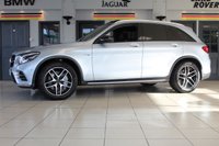 USED 2016 66 MERCEDES-BENZ GLC-CLASS 3.0 AMG GLC 43 4MATIC PREMIUM PLUS 5d AUTO 362 BHP FINISHED IN STUNNING METALLIC DIAMOND SILVER, COMPLIMENTED WITH BLACK PART LEATHER AND SUEDE HEATED SEATS WITH ELECTRIC ADJUSTMENT AND MEMORY PROGRAMME + CARBON FIBRE INTERIOR TRIM PACKAGE + 1 FORMER KEEPER, HUGE SPECIFICATION AND WONDERFULLY WELL CARED FOR INCLUDING A FULLY DOCUMENTED SERVICE HISTORY + PREMIUM PLUS PACKAGE + ELECTRIC PANORAMIC GLASS SUNROOF + COMMAND SATELLITE NAVIGATION + REVERSING CAMERA + ACTIVE PARKING ASSISTANCE + UPGRADED BERMESTER SOUND SYSTEM + FRONT AND REAR PARKING