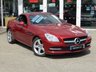 USED 2015 MERCEDES-BENZ SLK 2.1 SLK 250 D 2d 201 BHP Finished in HYACINTH RED METALLIC with BLACK SPORTS HEATED LEATHER TRIM. This SLK is a low mileage luxury two-seater roadster. This great looking head turner is stylish and offers impressive refinement thanks to its folding hard-top, along with affordable and economical running costs. Features include Sat Nav, Full Leather, DAB radio, B/Tooth, Cruise Control, B/Tooth and much more. Mercedes Dealer serviced at 9562 miles, 20882 miles, 30952 miles, 43599 miles and at 51527 miles. 12 Months MOT.