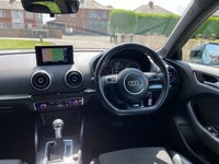 USED 2016 16 AUDI A3 1.6 TDI S LINE NAV 5d 109 BHP SAT NAV | HALF LEATHER | FSH |