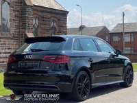 USED 2016 16 AUDI A3 1.6 TDI S LINE NAV 5d 109 BHP SAT NAV | HALF LEATHER | FSH |