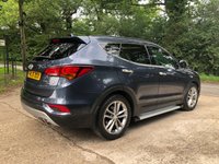 USED 2016 16 HYUNDAI SANTA FE 2.2 CRDI PREMIUM SE BLUE DRIVE 5d 197 BHP ZERO DEPOSIT FINANCE AVAILABLE