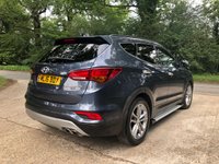 USED 2016 16 HYUNDAI SANTA FE 2.2 CRDI PREMIUM SE BLUE DRIVE 5d 197 BHP ZERO DEPOSIT FINANCE AVAILABLE
