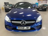 USED 2018 68 MERCEDES-BENZ C CLASS 3.0 AMG C 43 4MATIC PREMIUM PLUS 2d 385 BHP FMBSH, CARBON PACK + PAN ROOF, BURMESTER SURROUND SYSTEM+MEGA SPEC!