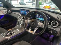 USED 2018 68 MERCEDES-BENZ C CLASS 3.0 AMG C 43 4MATIC PREMIUM PLUS 2d 385 BHP FMBSH, CARBON PACK + PAN ROOF, BURMESTER SURROUND SYSTEM+MEGA SPEC!